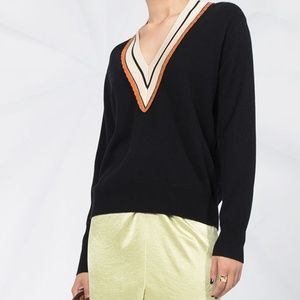 Colle V-neck jumper T1/S